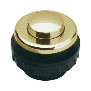Tipka za zvono jednostruka Grothe 62025 Gold 24 V/1,5 A slika