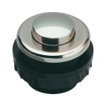 Tipka za zvono jednostruka Grothe 62026 nikal 24 V/1,5 A