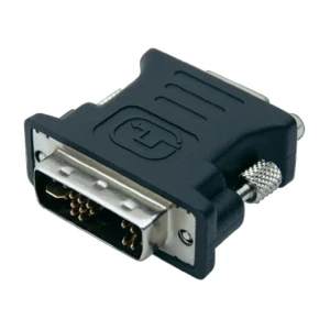 DVI/VGA adapter Club3D [1x DVI-utikač 12+5pol. <=> 1x VGA-utičnica] crn, CAA-DMA slika