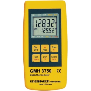 Greisinger GMH 3750 Pt100 digitalni precizni termometar s funkcijom zapisivanja, mjerač temperature, termometar slika