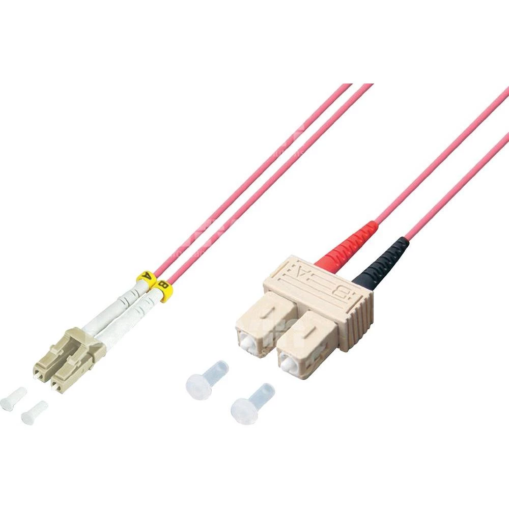 Optički kabel Lightwin [1x LC utikač - 1x SC utikač] 50/125&micro; Multimode OM4 slika