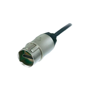 HDMI priključni kabel Neutrik [1x HDMI utikač  1x HDMI utikač], 3m slika