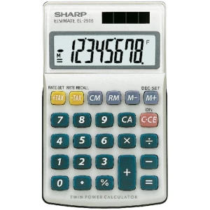 Džepni kalkulator Sharp EL-250S EL250S slika
