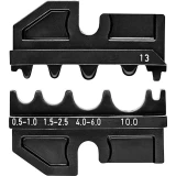 Knipex profili za krimpanje 0, 5 - 10 mm (AWG 20 - 7) neizolirane kabelske stopice + konektori 97 49 13
