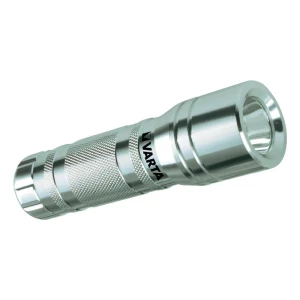 LED mini džepna svjetiljka Varta Premium na baterije 87 g srebrna slika
