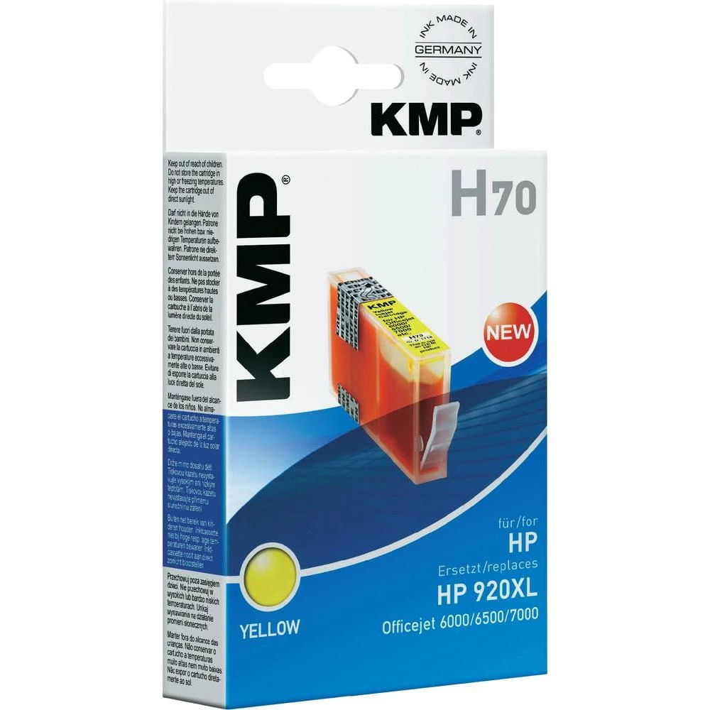 Kompatibilna patrona za printer H70 KMP zamjenjuje HP 920, 920XL žuta slika