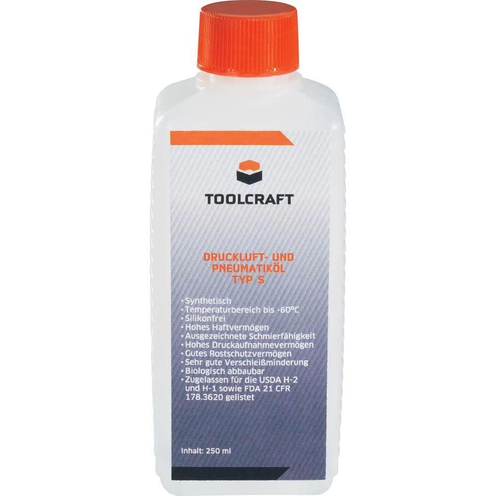 Pneumatski & pneumatsko ulje Typ S TOOLCRAFT slika