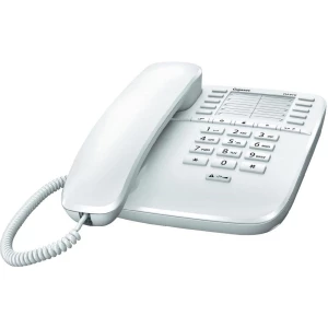 Analogni telefon sa žicom DA510 Gigaset bez ekrana bijela slika