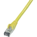 RJ45 mrežni kabel CAT 6 S/FTP [1x RJ45 utikač - 1x RJ45 utikač] 0.50 m žuti neza slika