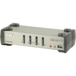 4-portni KVM Switch uređaj Aten za USB i PS/2 unosne uređaje i VGA grafiku s prijenosom zvuka i USB 2.0 hubom