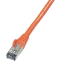 RJ45 mrežni kabel CAT 6 S/FTP [1x RJ45 utikač - 1x RJ45 utikač] 50 m crveni neza slika