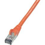 RJ45 mrežni kabel CAT 6 S/FTP [1x RJ45 utikač - 1x RJ45 utikač] 50 m crveni neza