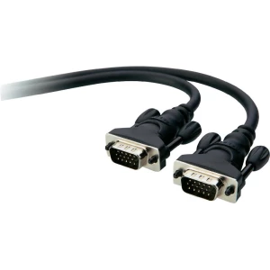 Priključni kabel Belkin za VGA-monitor, 15m, crn, F2N028R15M slika