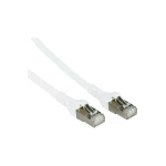 RJ45 mrežni kabel CAT 6A S/FTP [1x RJ45 utikač - 1x RJ45 utikač] 5 m bijeli zaštićeni, BTR Netcom 1308455088-E