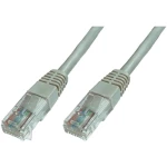 RJ45 mrežni kabel CAT 6 U/UTP [1x utikač - 1x utikač] 10 m sivi s UL certifikato