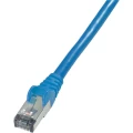 RJ45 mrežni kabel CAT 6 S/FTP [1x RJ45 utikač - 1x RJ45 utikač] 15 m plavi nezap slika
