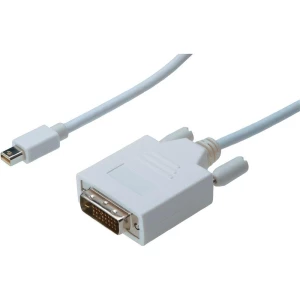 Mini-DisplayPort/DVI kabel, 1m, bijel slika