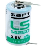 Litijska baterija 1/2 AA s 2 lemna kontakta 3.6 V 1200 mAh 1/2 AA ( x V) 15 mm x