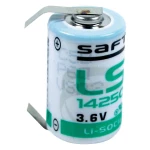 Litijska baterija 1/2 AA s lemnim kontaktom U Saft 3.6 V 1200 mAh 1/2 AA ( x V)