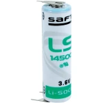 Litijska baterija mignon 1/2 AA s 3 lemna kontakta +/-- Saft 3.6 V 1200 mAh 1/2