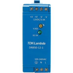 Uređaj za napajanje za DIN-šine (DIN-Rail) TDK-Lambda DRB-50-12-1 15 V/DC 4.2 A slika