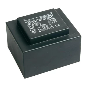 EI 48/16,8 Transformator za tiskane pločice primarni: 230 V sekundarni: 8 V 1250 slika