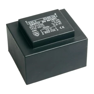 EI 48/16,8 Transformator za tiskane pločice primarni: 230 V sekundarni: 12 V 833 slika