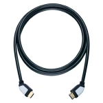 Visokobrzinski HDMI-kabel Oehlbach Shape Magic sa Ethernetom, 1.2m, crn, 42460