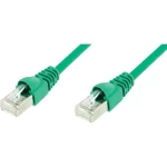 RJ45 mrežni kabel CAT 5e S/UTP [1x RJ45 utikač - 1x RJ45 utikač] 0.50 m zeleni nezapal., zaštić. L00000A0073 Telegärtner