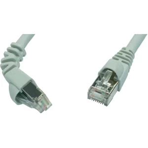 RJ45 mrežni kabel CAT 5e S/UTP [1x RJ45 utikač - 1x RJ45 utikač] 10 m sivi nezapal., zaštićeni L00005A0080 Telegärtner slika