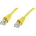 RJ45 mrežni kabel CAT 6A S/FTP [1x RJ45 utikač - 1x RJ45 utikač] 2 m žuti nezapal., zaštićeni L00001A0088 Telegärtner slika
