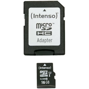 microSDHC kartica Intenso Class 10 UHS-I 16 GB slika