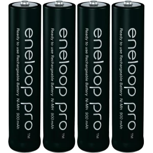 Micro akumulatorska baterija (AAA) NiMH Panasonic eneloop Pro 900 mAh 1.2 V, 4 kom. slika