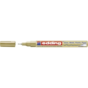 Flomaster CR Edding E-780 4-780-9-053 širina poteza 0.8 mm šiljasti oblik igličasti oblik zlatni slika