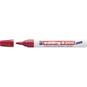 Trajni marker E-8300 Edding 4-8300002 širina poteza 1.5 - 3 mm šiljasti oblik okrugli oblik crveni slika