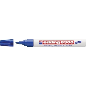 Trajni marker E-8300 Edding 4-8300003 širina poteza 1.5 - 3 mm šiljasti oblik okrugli oblik plavi slika
