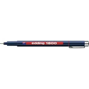 Tanki flomaster Profipen E-1800 Edding 4-180001002 širina poteza 0.25 mm šiljasti oblik šiljasti oblik crveni slika