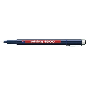Tanki flomaster Profipen E-1800 Edding 4-180001003 širina poteza 0.25 mm šiljasti oblik šiljasti oblik plavi slika