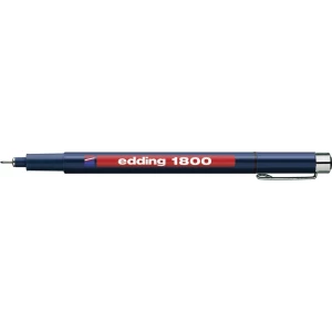 Tanki flomaster Profipen E-1800 Edding 4-180003001 širina poteza 0.35 mm šiljasti oblik šiljasti oblik crni slika