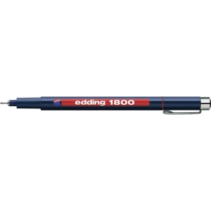 Tanki flomaster Profipen E-1800 Edding 4-180005002 širina poteza 0.5 mm šiljasti oblik šiljasti oblik crveni slika