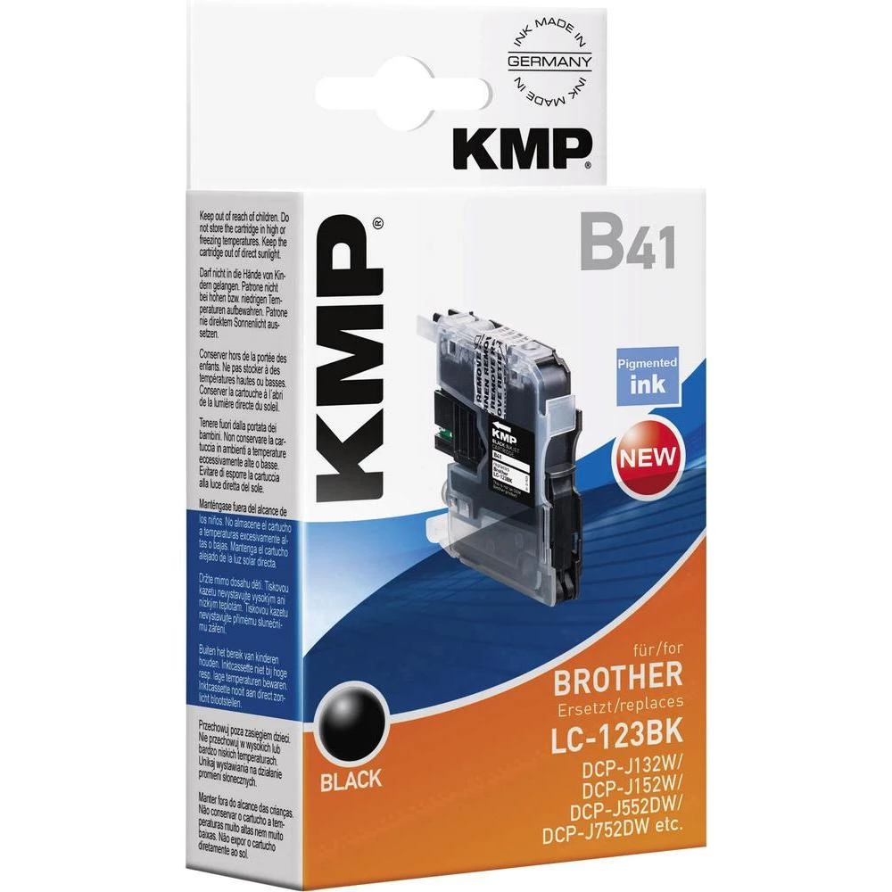 Patrona za pisač KMP kompatibilna B41 zamjenjuje Brother LC-123 crna