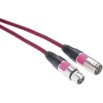 Mikrofonski kabel XLR-muški/XLR-F / 10 m crveni Paccs