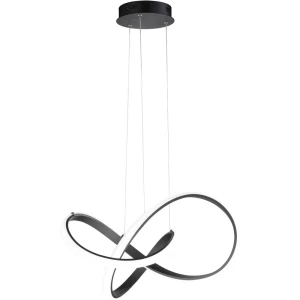 LED viseća svjetiljka 44 W Toplo-bijela WOFI Indigo 6134.01.10.8000 Crna slika