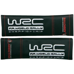 Unitec WRC Jastučići za sigurnosni pojas, 2-dijelni komplet, crna, imitacija kož slika