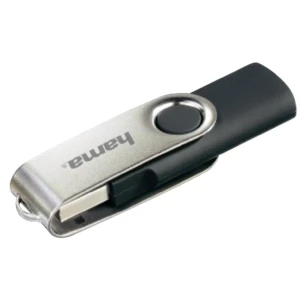 USB stikRotate Hama 16 GB crni 94175 USB 2.0 slika