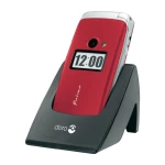 Mobitel s velikim tipkama za starije osobe Primo 413 Doro crvena