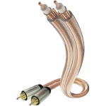 Inakustik-Činč priključni kabel [2x činč utikač - 2x činč utikač] 1.50m, prozira