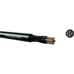 L-RF 4x2,50 qmm, black, FRNC, speaker-cable, round