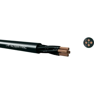 L-RF 4x4,00qmm, black, FRNC, speaker-cable, round slika