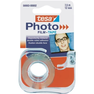 Tesa Photo Tape 7,5 m x 12 mm + Dispenser slika